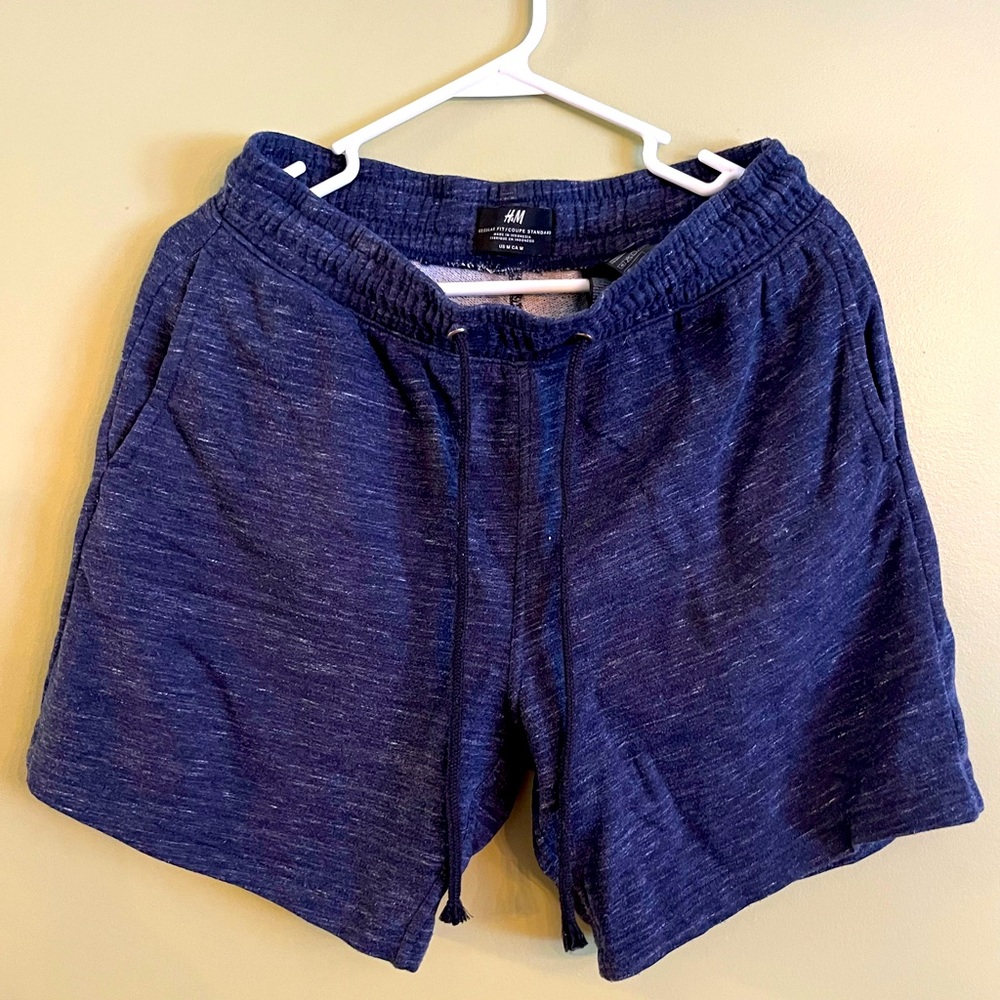 H&M Navy Blue Cotton Shorts
